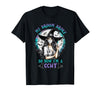 CCHT Dialysis Technician My Broom Broke So Now I'm a CCHT Dialysis Tech Halloween T-Shirt - Black
