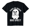This Is Some Boo Sheet Funny Halloween Ghost This is Some Boo Sheet Halloween Angry Ghost Funny Men Women T-Shirt - Black