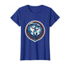 Mademark Family Cruise Matching Cartoon Sharks Sailor Hats T-Shirt - Royal Blue