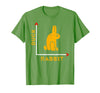 Wittgensteins Rabbit Duck Illusion Physics Nerd Math Geek T-Shirt in Grass Green