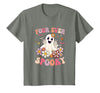 4th Birthday Party Halloween Costume Four Ever Spooky Halloween 4Th Birthday Party Decorations T-Shirt - Olive Heather