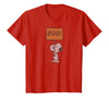 Peanuts Halloween Snoopy Boo Sign T-Shirt - Red