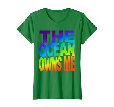 The Ocean Owns Me Shark Design T-Shirt