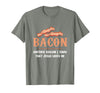 Bacon Another-Reason I Know Jesus Loves Me Bacon Jesus T-Shirt - Olive Heather