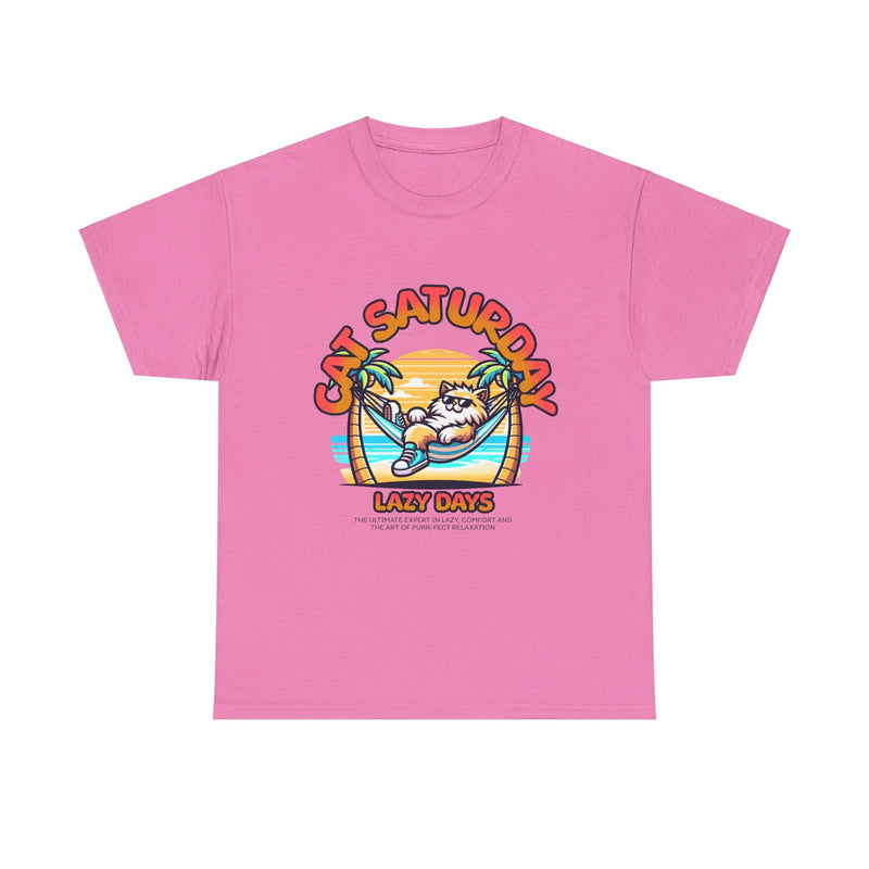 GENERIC cat Unisex Heavy Cotton Tee Azalea - As Pictured