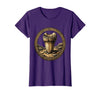 Mademark Fossilized Megalodon Tooth Ancient Shark Relic T-Shirt - Purple