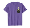 Funny Pocket Skeleton Halloween T Shirt For Men Funny Skeleton in The Pocket Halloween Kids Teens Adults T-Shirt - Purple