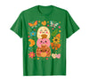 Mexican Spanish Latina Halloween Season Mexican Boo Pan Dulce Spooky Season Halloween Pantasmas T-Shirt - Kelly Green