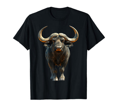 Big Five Buffalo Motif for Africa Wilderness Lover Buffalo Wilderness T-Shirt