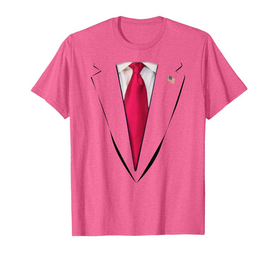 USA Trump Suit T-shirt Easy Halloween Costume USA President Trump Suit Easy Halloween Costume T-Shirt