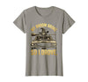 Mademark My Broom Broke So I Drove Funny Halloween Design T-Shirt - Slate Grey