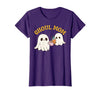 Ghoul Mom Cute Halloween Mother Ghost Mommy Trick Treating T-Shirt - Purple