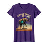 Mademark Elephant Energy Only Bold Graphic Design T-Shirt - Women - Purple