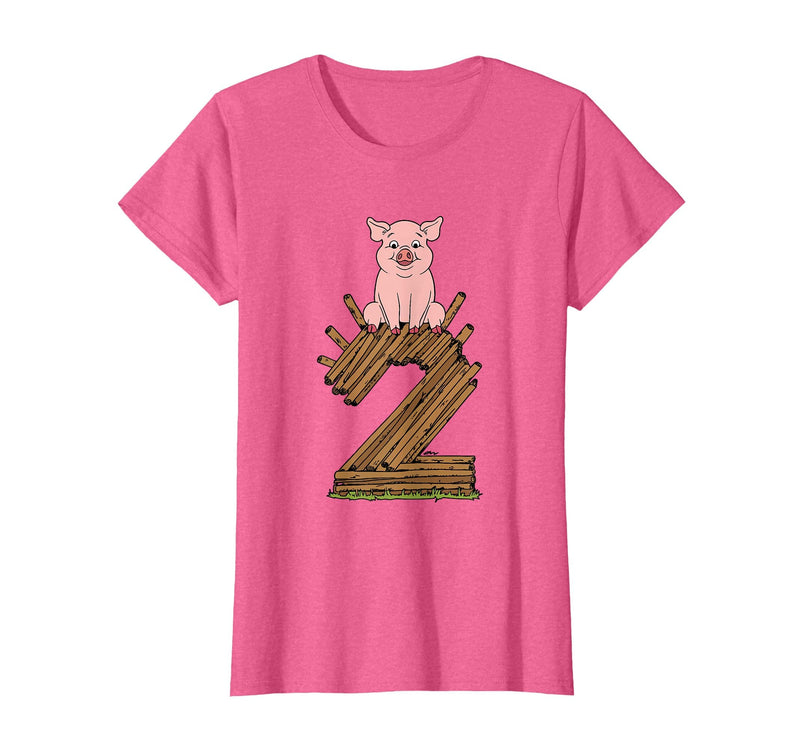 Three Little Pigs Halloween Costume Three Little Pigs Pig 2 Easy Costume Kids Men Women T-Shirt - Pink Heather