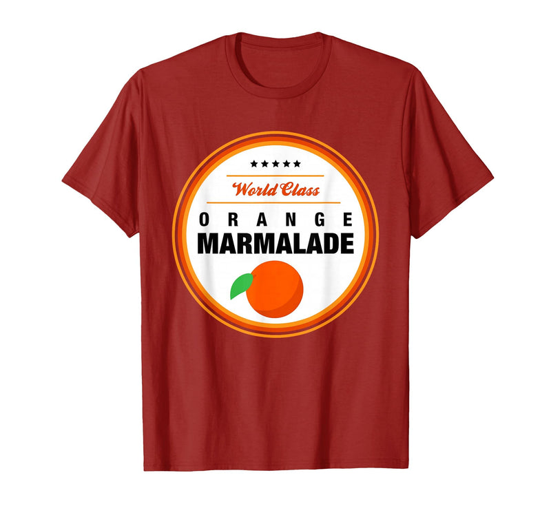 Matching Group Halloween Costume Orange Marmalade T-Shirt - Cranberry Red