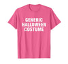 Generic Halloween Costume T-Shirt - Pink Heather