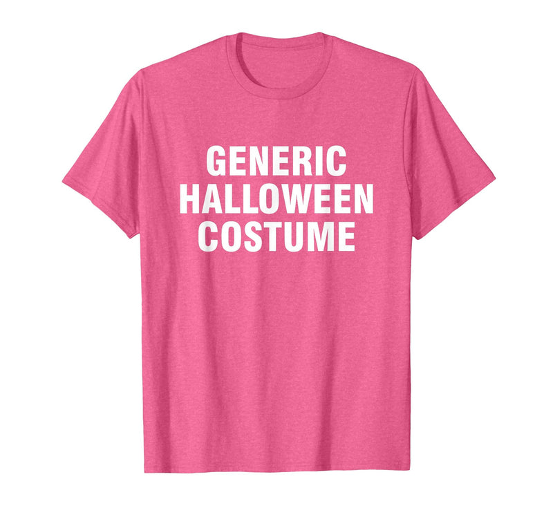 Generic Halloween Costume T-Shirt - Pink Heather