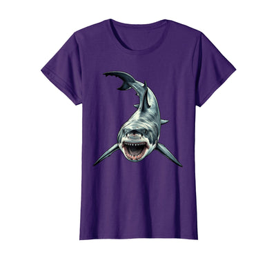 Great White Shark Below View Graphic T-Shirt