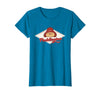 Paddington Bear Classic Retro Diamond T-Shirt - Sapphire Blue