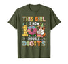 Rodent Birthday Costume Girl Costume 10 Double Digits Funny 10th Birthday Guinea Pig T-Shirt - Olive Green