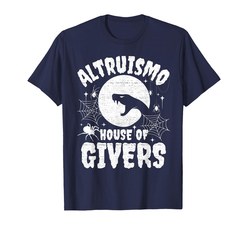 House of Givers Halloween Party Halloween Costume Altruismo House of Givers T-Shirt - Navy Blue