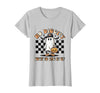 Halloween Pumkin Trick Or Treat Apparel No Diggity About to Bag It Up Trick Treat Candy Halloween T-Shirt - Silver Grey