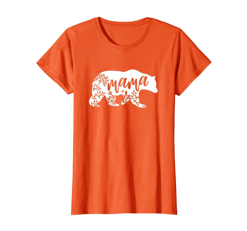 Mama Bear Clothing Co Mama Bear T-Shirt for Women T-Shirt - Orange