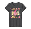 Funny Conchas and Cucuys Mexican Tees Halloween Cute Conchas and Cucuys Ghost Funny Halloween Mexican Ghost T-Shirt - Dark