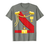 Prince Halloween Great Gift Costume Co. Prince Costume Funny Charming Prince Tee for Kids & Adult T-Shirt - Olive Heather