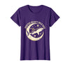 Mademark Spotted Beauty Wild Soul Whale Shark Design T-Shirt - Purple