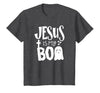 Jesus is My Boo - Funny Christian Halloween Quote Humor T-Shirt - Dark Heather Grey
