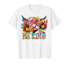 Be Kind Highland Cow Autism Awareness Sped Teacher Be Kind Highland Cow Autism Awareness Inspirational Teacher T-Shirt -