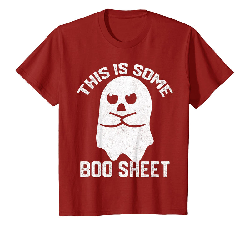 This Is Some Boo Sheet Funny Halloween Ghost This is Some Boo Sheet Halloween Angry Ghost Funny Men Women T-Shirt -