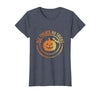 Mademark All Treats No Tricks Halloween Design T-Shirt - Heather Blue