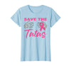 Amb Breast Cancer Awareness Month Warrior Survivor Save The Tatas Breast Cancer Pink Ribbon Skeleton Halloween T-Shirt -