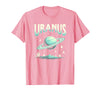Mademark Ghost & Spirits - Ghost (99 Problems All) T-Shirt - Pink-halloween Celestial Cosmic Uranus Unease