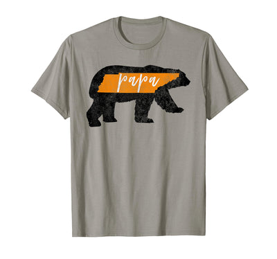 Mens Papa Bear Tennessee State Flag Vintage Dad T-Shirt