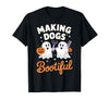 Dog Lover Spooky Grooming Groomer Attire Pet Groomer Funny Halloween Making Dogs Bootiful T-Shirt - Black