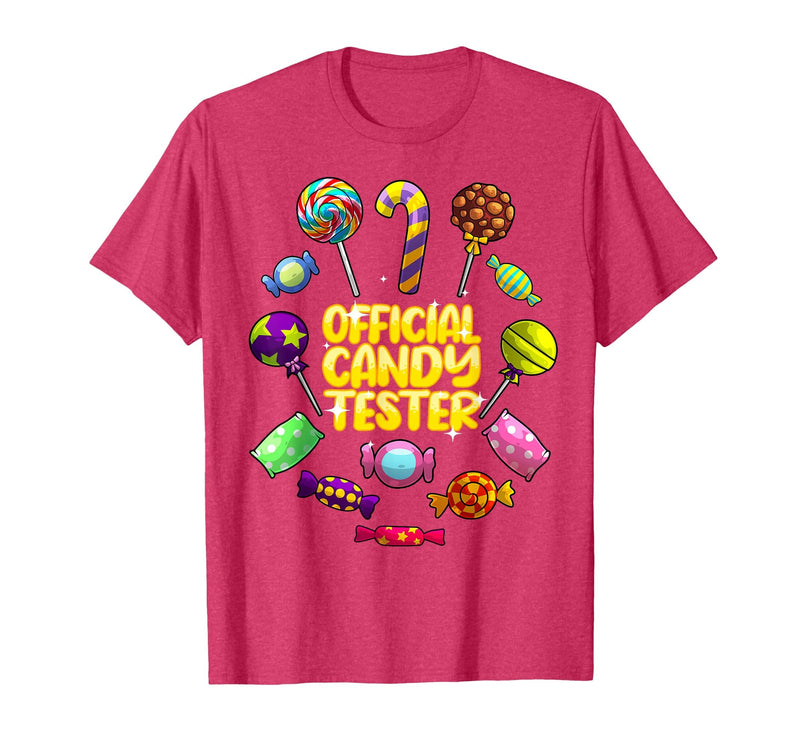 Funny Candy Lovers Gift Chocolate Candies Clothing Cool Candy for Boys Girls Kids Bar Lollipop Halloween Sweets T-Shirt -