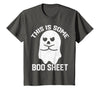 This Is Some Boo Sheet Funny Halloween Ghost This is Some Boo Sheet Halloween Angry Ghost Funny Men Women T-Shirt - Asphalt