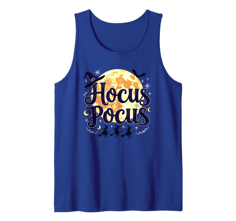 Mademark Hocus Pocus: Witchy Halloween Moon Magic for Fans Tank Top - Royal Blue