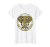 Mademark Be the Elephant Strength and Wisdom Design T-Shirt - Women - White