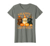 Art-Wear Happy Lab-O-Ween Labrador Halloween Dog Lover Design T-Shirt - Olive Heather