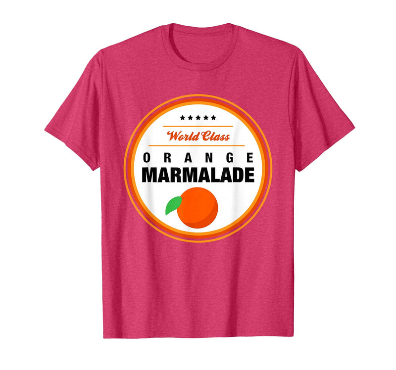 Matching Group Halloween Costume Orange Marmalade T-Shirt - Red Heather