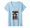 My Broom Broke So Now I Drive Tshirt Women's My Broom Broke So Now I Drive V-Neck T-Shirt - Baby Blue