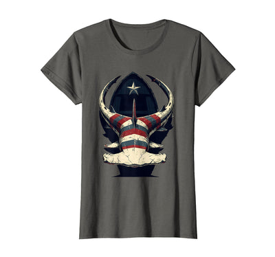 Gulf of America Hammerhead Shark Boat Shadow T-Shirt