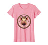 Mademark Blessed by the Pig Funny Farm Animal Design T-Shirt - Pink