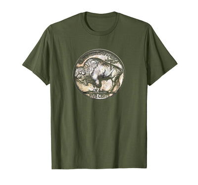 Cow Upt Buffalo Nickel United States Coin T-Shirt