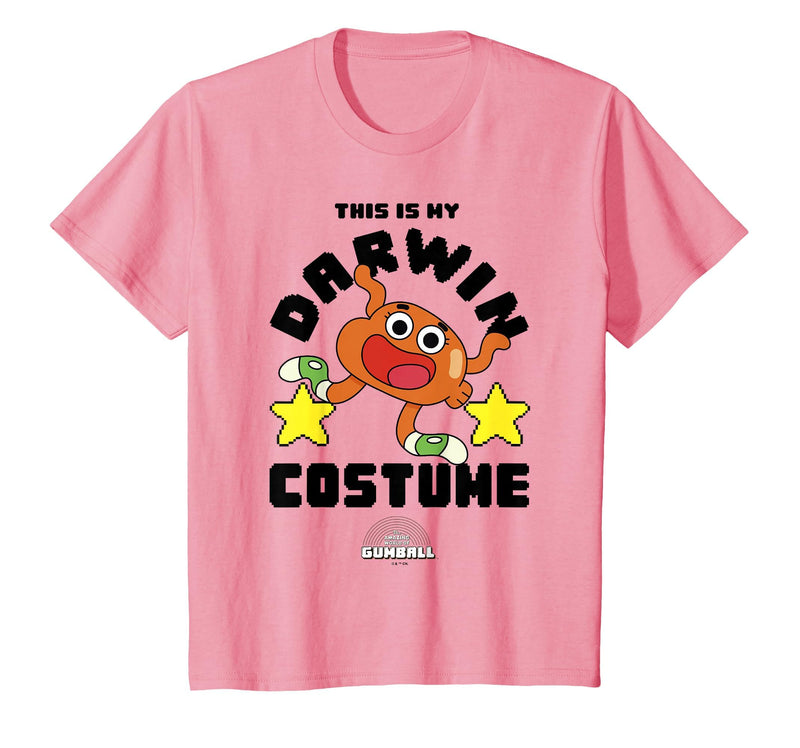 The Amazing World of Gumball This is My Darwin Costume T-Shirt - Pink