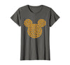 Disney Mickey Mouse Candy Corn Halloween T-Shirt - Asphalt Grey